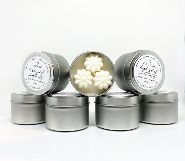 Custom Candle Favors- 4 oz tins