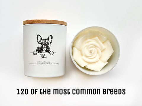Dog Lover Luxury Soy Candle- Personalized